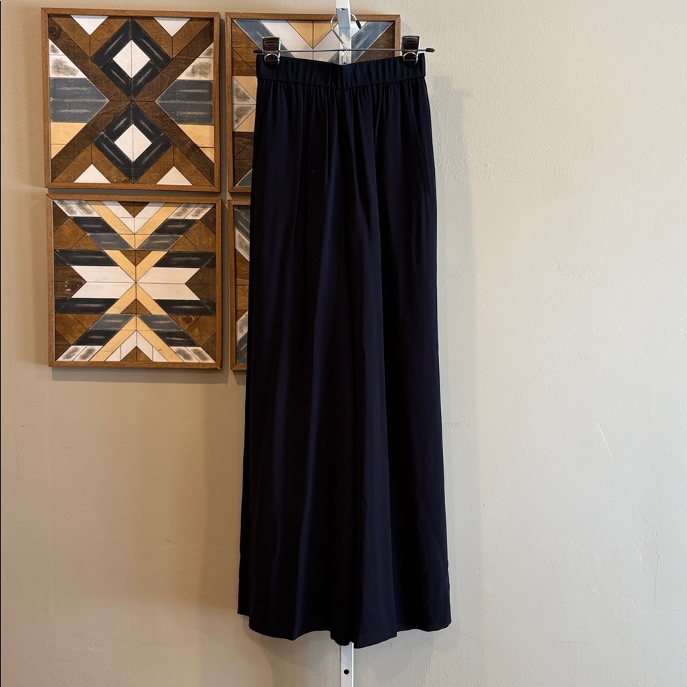 Vintage Donna Karan New York High-Waist Wide Leg Flowy Pants size 6